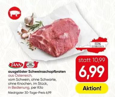 Ama - ausgelöster Schweinsschopfbraten