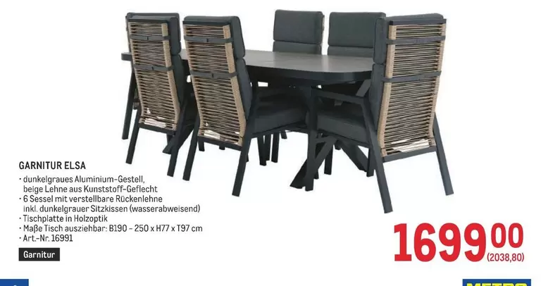 Elsa - GARNITUR ELSA