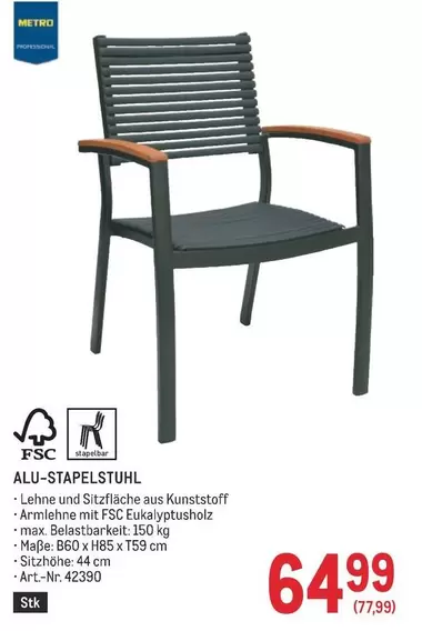 ALU-STAPELSTUHL