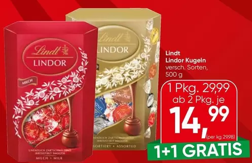 Lindt - Lindor Kugein