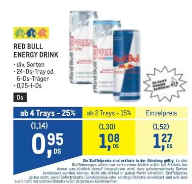 Red Bull - ENERGY DRINK