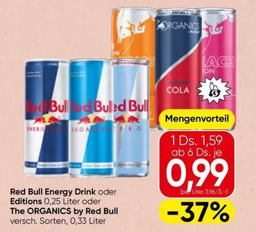 Red Bull - Energy Drink oder Editions