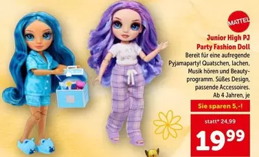 Party - Junior High PJ  Fashion Doll