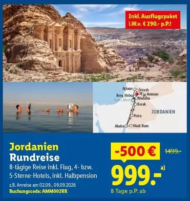 Berg - Jordanien Rundreise