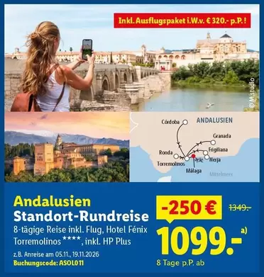 Hp - Andalusien Standort-Rundreise