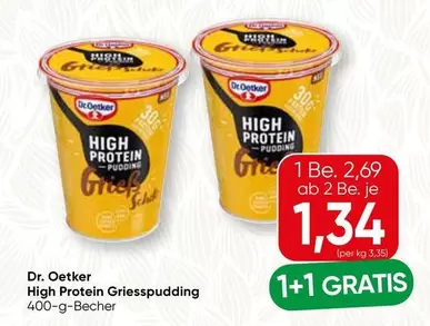 Dr Oetker - High Protein Griesspudding