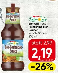 Bio-Grill- und Feinschmecker-Saucen