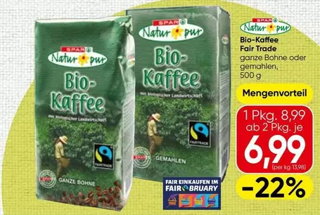 Bio - -Kaffee Fair Trade