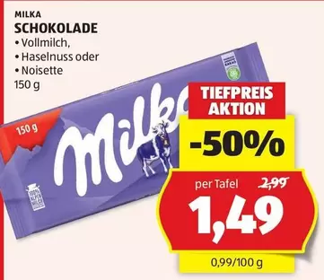 Milka - SCHOKOLADE