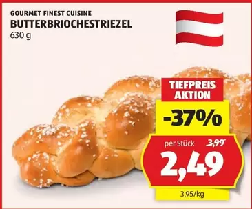 Gourmet - BUTTERBRIOCHESTRIEZEL