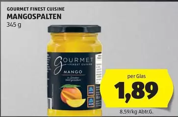 Gourmet - MANGOSPALTEN