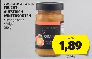 Gourmet - FRUCHT-AUFSTRICH WINTERSORTEN