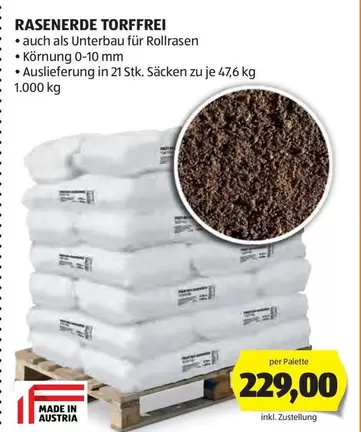 Palette - RASENERDE TORFFREI