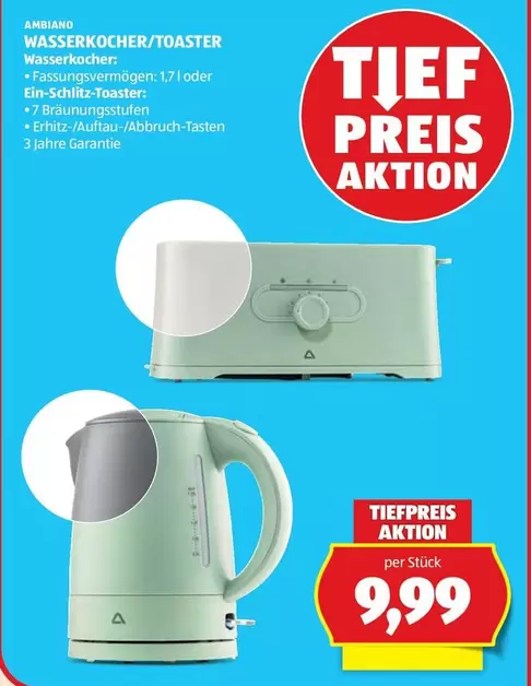 WASSERKOCHER/TOASTER