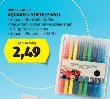 AQUARELL STIFTE/PINSEL