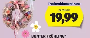 Trockenblumenkranz