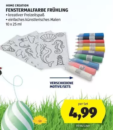 FENSTERMALFARBE FRÜHLING