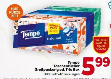 Box - Taschentücher