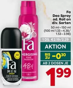 Pink - Deo Spray od. Roll on