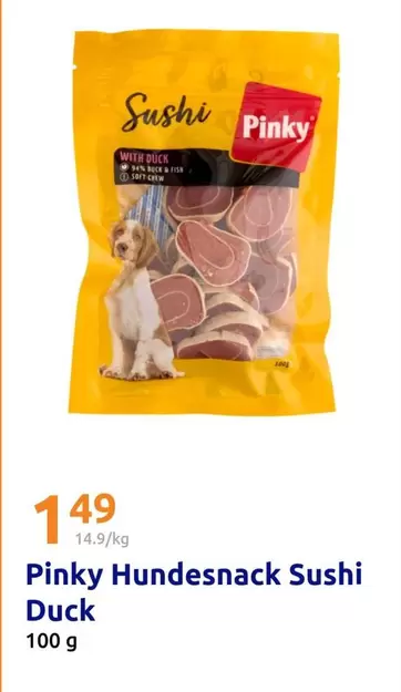 Hundesnack Sushi Duck