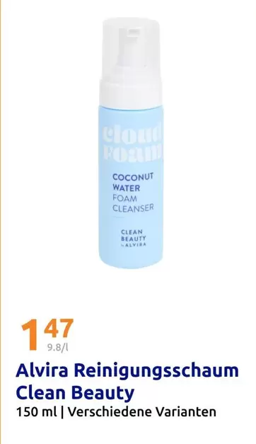 Cloud - Reinigungsschaum Clean Beauty