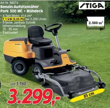Park -  300 MC + Mähdeck
