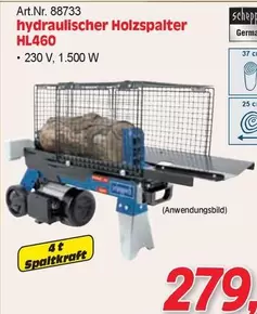 hydraulischer Holzspalter HL460