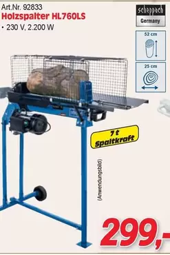 Holzspalter HL760LS