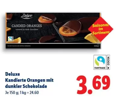 Dark - Kandierte Orangen mit dunkler Schokolade