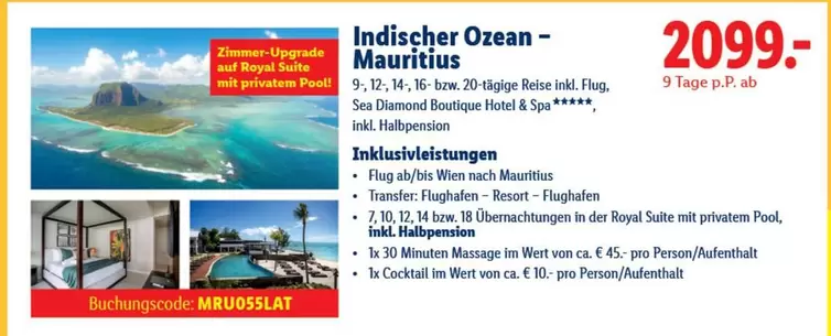 Royal - Indischer Ozean - Mauritius