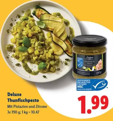 Thunfisch - pesto