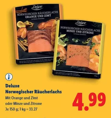 Orange - Norwegischer Räucherlachs