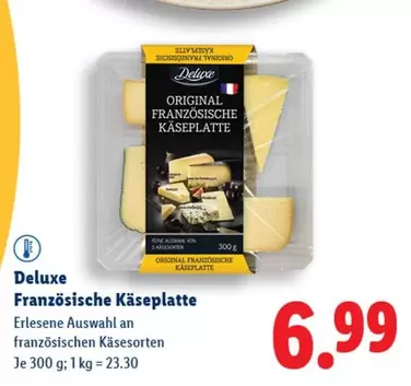 Französische Käseplatte