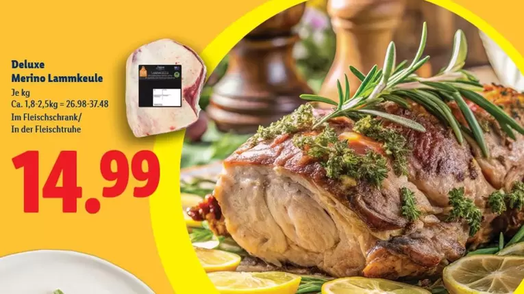 Deluxe Merino Lammkeule