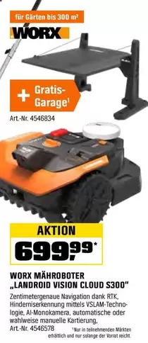 Cloud - MÄHROBOTER LANDROID VISION CLOUD S300"