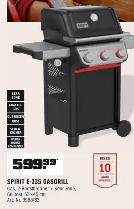 Spirit - E-335 GASGRILL