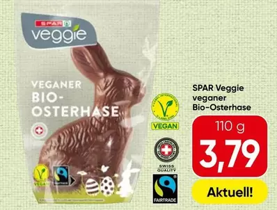 Vegan - veganer Bio-Osterhase