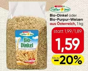 Bio - -Dinkel oder -Purpur-Weizen