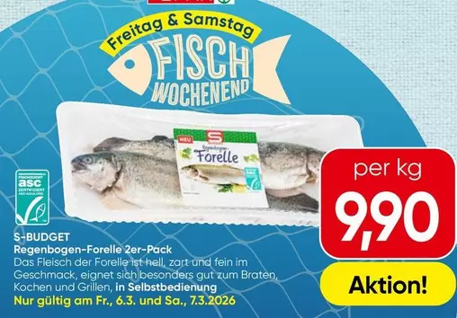 Regenbogen-Forelle 2er-Pack