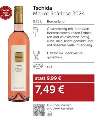 Merlot Spätlese 2024