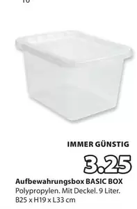 Box - Aufbewahrungsbox BASIC BOX