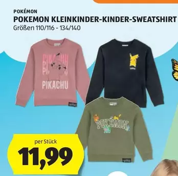 Pokemon - KLEINKINDER-KINDER-SWEATSHIRT