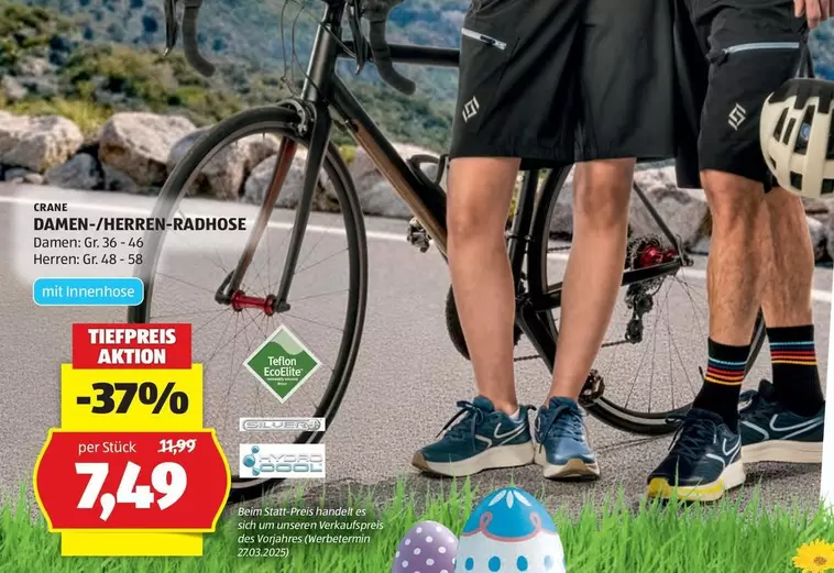 DAMEN-/HERREN-RADHOSE