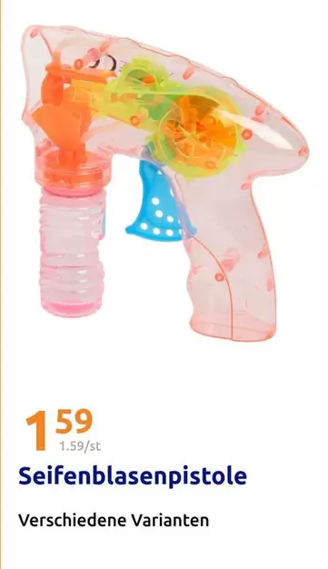 Seifenblasenpistole