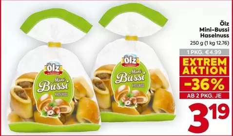 Mini-Bussi Haselnuss