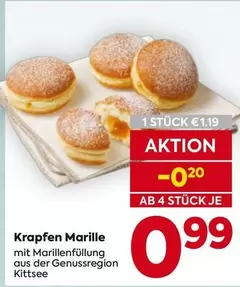 Krapfen -  Marille
