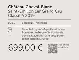 Bordeaux - Saint-Emilion 1er Grand Cru Classé A 2019