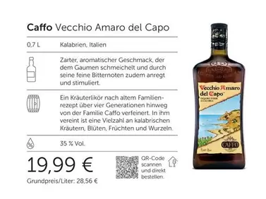 Vecchio Amaro del Capo