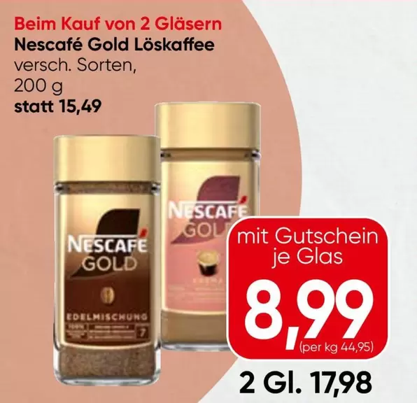 Gold -  Löskaffee