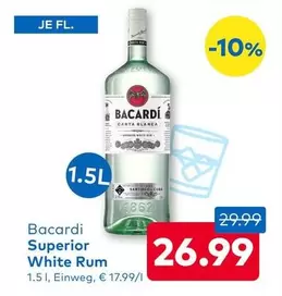 Bacardi - Superior White Rum